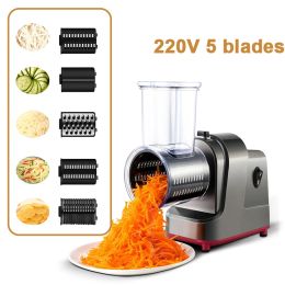 Grinders Electric Vegertable Cutte multifunctionele aardappel komkommer wortelslicier keukenmachine
