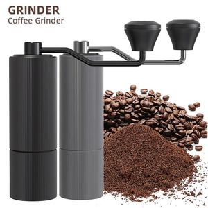 Grinders Handmatige koffiemolen draagbare koffiebonen molenmachine roestvrijstalen slijp kern aluminium café hand koffiezetapparaat