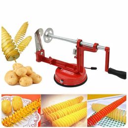 Moliners manuales de acero inoxidable batatas a máquina cortadora de papa cortadora de papa para herramienta de cocina