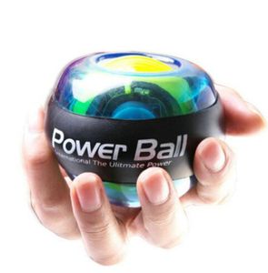 GRIP ARME FORCE BOULEUR BALLE AUTORANT LUMINEUR SUPER GYRO POWER LIGHT BALLE BALL BAL EXERCICER LED avec Speed De6384862