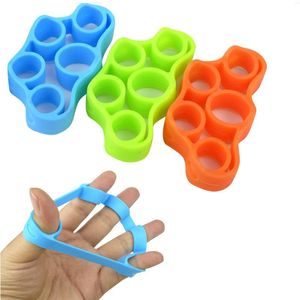 Gripper Silicone Finger Expander Exercise Hand Grips Wrist Strength Trainer Finger Exerciser Resistance Bands Fitness