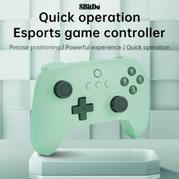 Grips 8bitdo Ultimate C Controller de jeu câblé pour Windows 10 11, PC, Android, Raspberry Pi de pont vapeur, Plugandplay sur PC