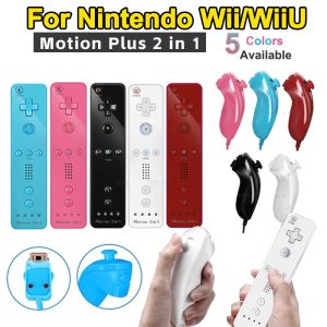 GRIPS Remote compatibele Nintendo Wii Console Wireless GamePad -controller Nunchuck Remote Control Joystick Joypad Optionele Motion Plus