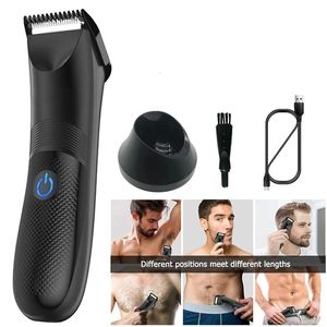 Aneure de la zone de cheveux Trimmer pelouse lame en céramique étanche étanche des tondeuses sèches humides aisse pubique corps Ultimate Hygiène Razor 240408