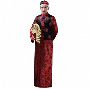 Bruidegom Show Wo mannen Chinese Dr mannen Bruiloft Dr Kostuum Gown Chinese Gown Tang Pak 0379 #