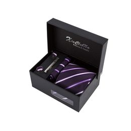 Cravates de marié 8 cm Cravates en soie Cravates pour hommes Cravates de fête de mariage faites à la main Cravates d'affaires de style britannique Cravates Paisley à rayures