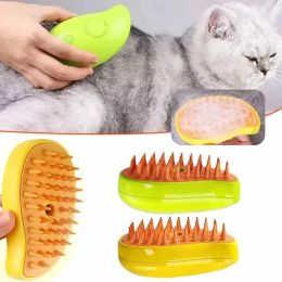Verzorging 3 in 1 huisdierborstel kat stoomborstel stomen hondenborstel elektrische spray katten haarborstels massage huisdier verzorging kam ontharing kammen