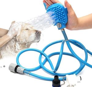 Verzorging hond huizen tuin drop levering 2021 bad douche water huisdieren benodigdheden baden reinigingsgereedschap Reinigingsstruier Sprayer LLA12117