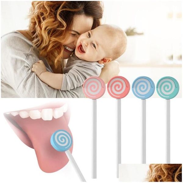 Conjuntos de aseo Raspador de lengua Bacterias que inhiben Higiénico Práctico Limpiador de cepillo oral Lenguas para el cuidado Aliento fresco Bebé, Niños Matern DHH7I