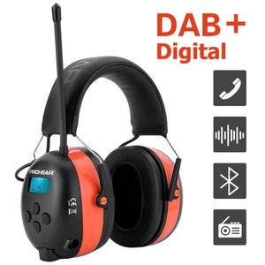 Grooming Sets ZOHAN DAB/DAB/FM Dab Headphone Hearing Protection Radio Electronic Bluetooth earmuffs Ear Protector 25dB lithium Battery 230825