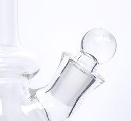 Bouchon ou bouchon en verre moulu pour tout joint en verre moulu de 14mm/19mm, conduites d'eau de narguilé, plates-formes Dab