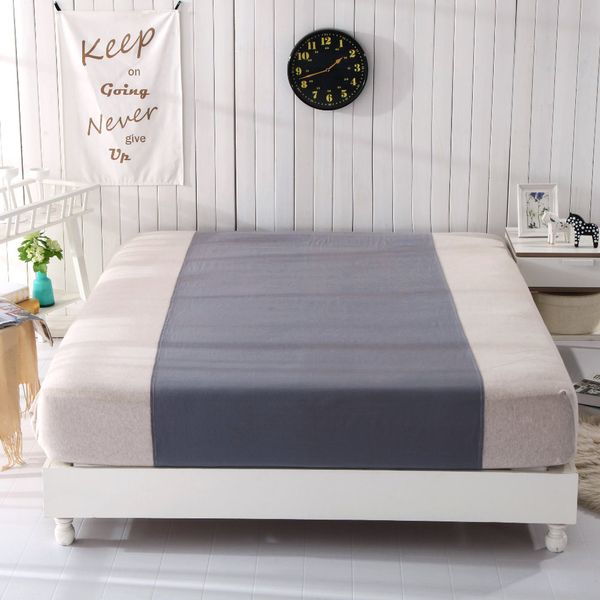 Demi-drap de lit (60 x 250 cm) soins de santé Anti-radicaux libres Anti-âge bien dormir Meilleur cadeau pour les familles des parents