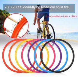 Groupets Bike Groupes Solid Tire 700x23C Route Cycling Tennessless Pney Roue Piscture Prifte
