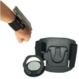 Groupsets de la pulsera universal soporte para teléfonos celulares de pulsera ejecutando el anillo de brazalete deportivo anillo de ciclismo gimnasio banda 360 grados girando