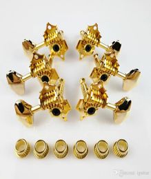 Grover Vintage Guitar Machine Heads Tuners Gold Tuning Pegs sans emballage d'origine 7167023