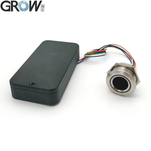 GROW K236-A + R503 DC6V 4 * AAA boîtier de batterie avec carte de contrôle d'empreintes digitales administrateur/utilisateur empreinte digitale pour système de contrôle d'accès de porte