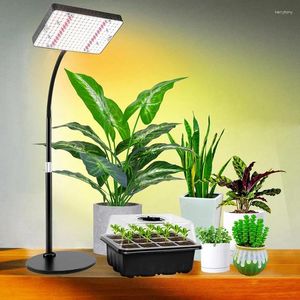 Lampes de culture 1 pièce, lampe de table 200W UV-IR à spectre complet pour culture de plantes, hauteur réglable