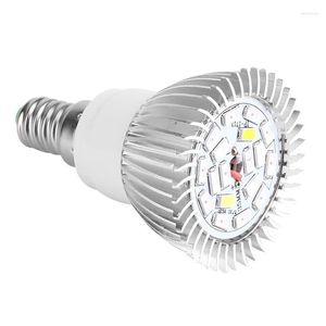 Élèvent les lumières 18W LED ampoule à spectre complet pour les plantes d'intérieur à effet de serre succulente hydroponique E14