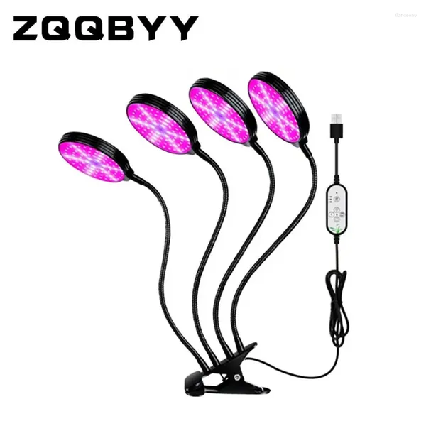 Luces de cultivo de 2 años Garantía LED LED Spectrum Full 5V USB con soporte para plantas cubiertas plántulas de plántulas de vegetales Lámpara Phyto Fitolampy