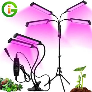 Grow Lights 20W 40W 60W 80W LED CLUIGHT LECTUM FULL Spectre Phyto Lampe avec 3 modes Fonction de synchronisation pour les fleurs intérieures Plantes Growing Lighting P230413