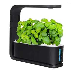 Kweeklichten 3 pods luie persoon groentetroopdoos intelligente soilless hydroponic plantmachine thuiskantoor decoratie met plantenlamp