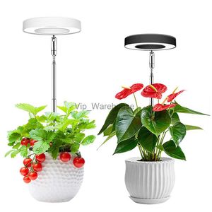 Kweeklampen 4-kops LED-kweeklamp Phytolight Volledig spectrum Halo-plantengroeilicht voor zaailingen Bloemen Indoor Teelttiming Dimbaar YQ230926
