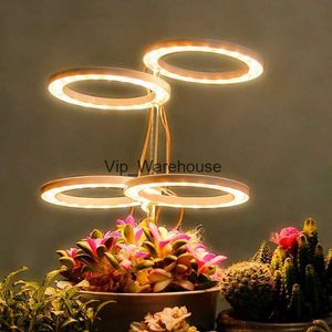 Lampe de culture Angel Ring Plant Grow Light USB Phytolamp pour plantes LED lampe de croissance à spectre complet pour plante d'intérieur semis serre fleur YQ230926 YQ230926
