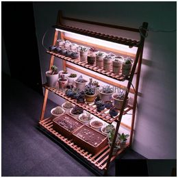 Grow Lights Fl Spectrum LED LUMIÈRE 2 pieds 3 pieds 4 pieds 5ft 6 pieds 8 pieds T8 tube pour plante intérieure Système hydroponique en serre en fleurs la dhax3