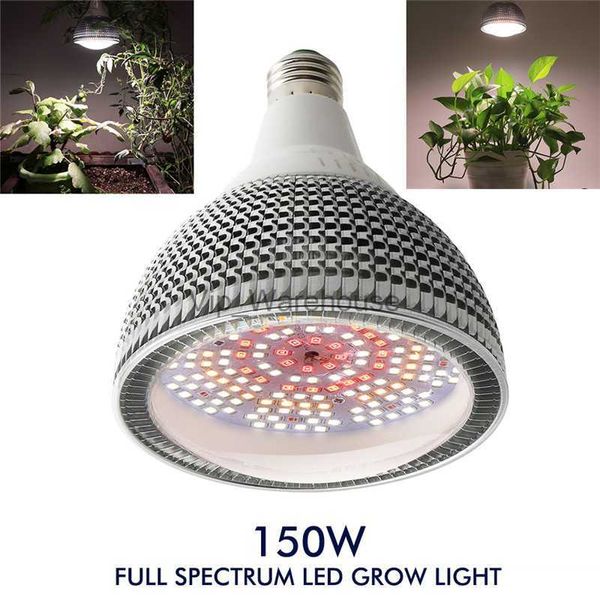 Luces de cultivo Full Spectrum LED Grow Light 150W E27 Bombillas Iluminación de lámpara para plantas de interior Semillas Flores Invernadero Veg Garden Phyto Growbox YQ230927