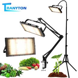 Grow Lights Full Specturm LED Grow Light AC220V IP65 Phyto Desktop / Lampe de trépied 50W 100W 150W pour les semis de VEG de fleurs d'intérieur avec interrupteur P230413