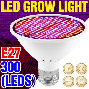 Grow Lights LED E27 Ampoule à spectre complet pour plantes 220V 20W 15W 6W Intérieur Jardin Hydroponique Led Grow Light Box Tente 110V Lampe de croissance des plantes P230413