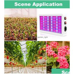 Grow Lights Led Grow Light 1000W 2000W Phytolamp 2835 Leds Chip Phyto Growth Lamp 85265V Fl Spectrum Plant Lighting para interior Drop Dhkxj