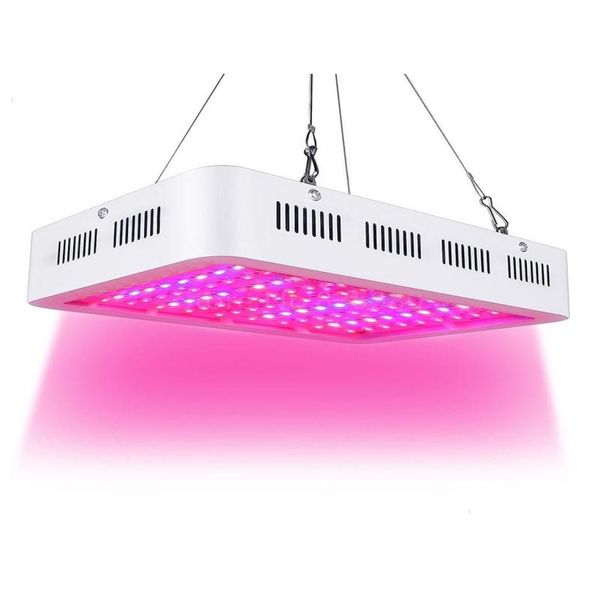 Crecer luces LED crecer luz 1000W doble chip FL espectro para interior Aquario planta hidropónica flor alto rendimiento 9842930 entrega de gota Li Dhg5R