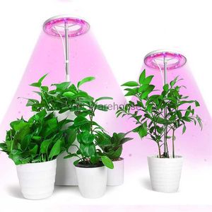 Lampes de culture LED élèvent la lumière pour plante d'intérieur 4000K lampe de culture de plantes à spectre complet avec LED rouge bleu lumière de plante à intensité variable avec minuterie 3/9/12H YQ230926