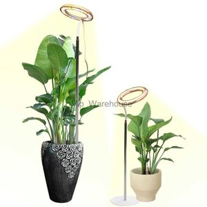Grow Lights Support de lumière de culture LED pour plantes d'intérieur Lampe de croissance de bureau à spectre complet avec minuterie pour 8h/12h/16 Hauteur réglable 40,1-152 cm YQ230927