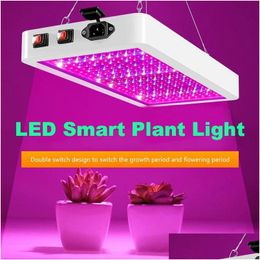 Grow Lights LED Light 2000W 3000W double commutateur Phytolamp THIPHOPHER CHIP GROCH GROPST LAC SPECTRUM PLANT ÉCLAINE