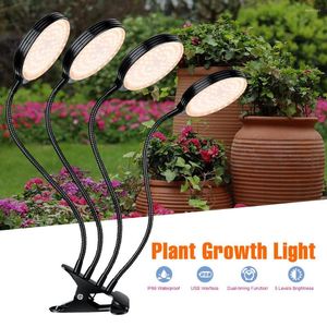 Cultiver des lumières LED Phytolamp serre tente lumière hydroponique système de culture culture intérieure Phyto lampe pour plantes graines de fleurs