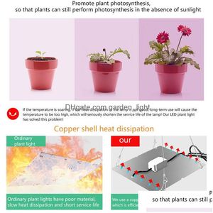 Grow Lights Plant LED Culture Light 85265V Phytolamp 2835 81led 169led IP20 LAMPE DE CROPPRIMATION NON-WATERofroof