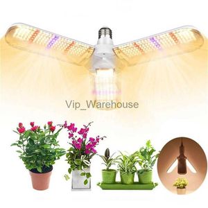 Grow Lights LED plante croissante lumière spectre complet E27 E26 plante pliante pousser la lumière AC110V 220V Phyto lampe intérieur légume fleur semis YQ230926