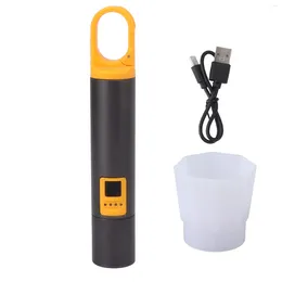 Lampes de culture LED rechargeables IPX4, étanches, 1000lm, 2800mAh, affichage de la capacité de la batterie, rétractable pour l'extérieur