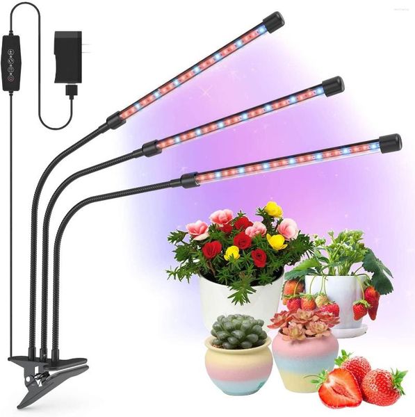 NICLUX Plante Croissance Lumière Phyto Lampe Spectre Complet 60 Puces LED Clip Phytolamp Pour Plantes D'intérieur Semis Fleur Fruits