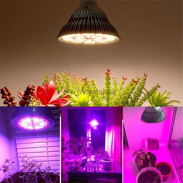 Grow Lights Par38 élèvent la lumière 200 LED Sunshine 300W spectre complet plantes d'intérieur lampe d'ampoule de croissance pour serre végétale 85-265V E27 lampe de plante YQ230927