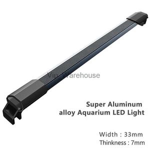 Kweeklampen Plant Grow Aquarium Licht Rif Aquarium Verlichting Voor Aquarium 9-56 Cm Onderwater Waterdichte Waterplanten Lamp wit Blauw Kleur YQ230927