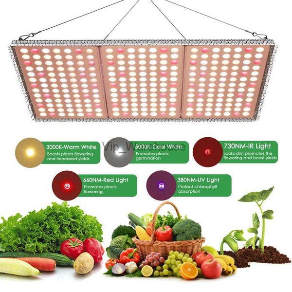 Luces de cultivo Planta LED Crecer luz con Samsung LM281B Diodo Quantum Board Lámpara de planta de interior Semillas Flor Sistema de cultivo hidropónico Iluminación YQ230927