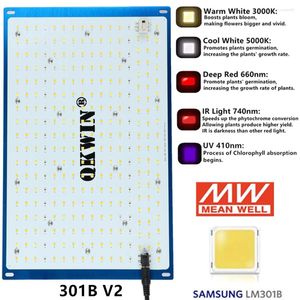 Kweeklampen Spanje Drop Quantum Board LM301B 240W Volledig spectrum licht LED Meanwell Driver voor planten Veg bloeiende