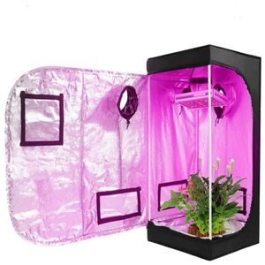 Tienda de campaña con luces para cultivo de plantas, carpas protectoras para cultivo, habitación oscura para cultivo hidropónico, luz verde para casa, jardinería interior