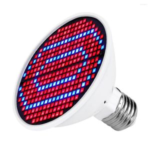 Des lumières de culture ont amélioré l'ampoule LED 6,5 W pour les plantes intérieures E27 Bulbes de base spectre bleu rouge