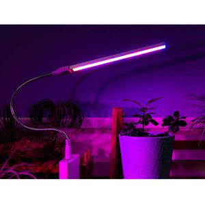 Grow Lights USB LED Grow Light Full Spectrum DC 5V Fitolampy pour l'éclairage de plantes de semis de légumes à effet de serre IR UV Growing Phyto Lamp P230413
