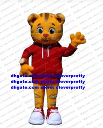 Grr-ific Feelings Daniel Tiger Mascot disfraz adulto personaje de dibujos animados traje exposición comercial ceremonia de boda zx3016