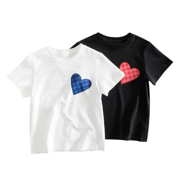 GRRR Brand Trendy Childrens Vêtements Summer 2024 Nouvelle version coréenne Mens à manches courtes T-shirt pour femmes à moitié manches